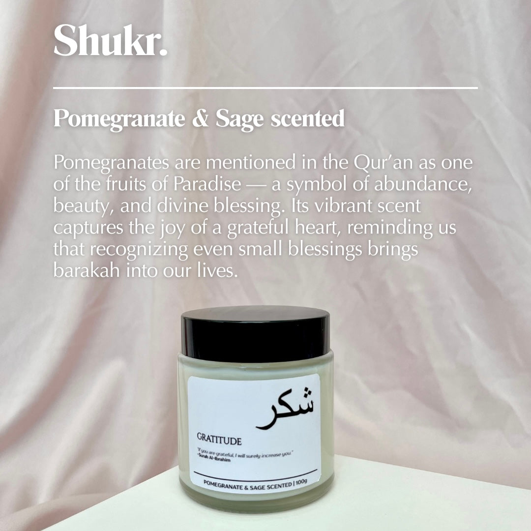 Shukr Candle