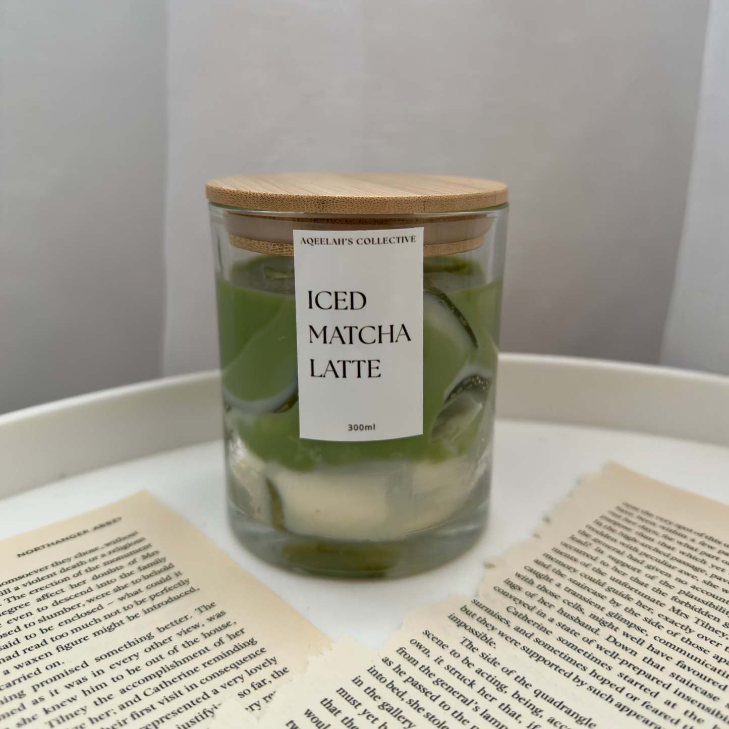 Iced Matcha Latte Candle