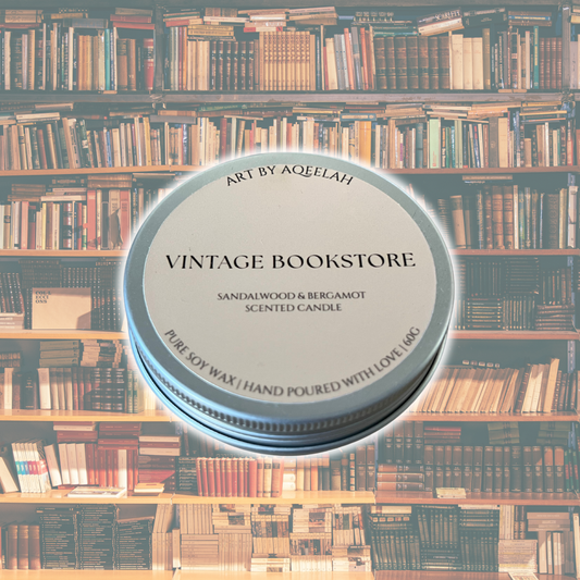 Vintage Bookstore Candle