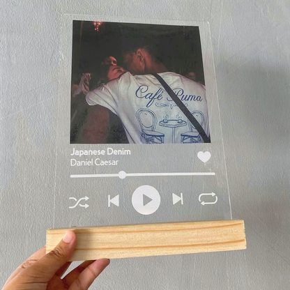 Custom Spotify Plaque