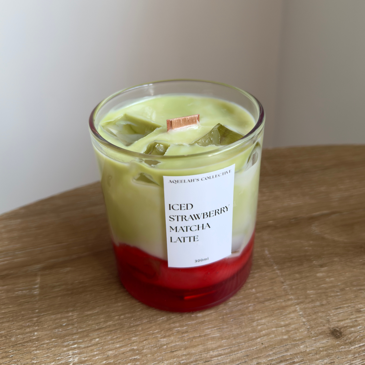Iced Strawberry Matcha Candle