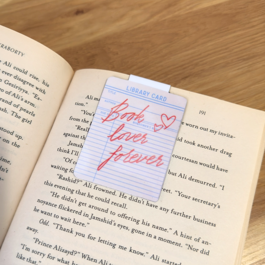 Book Lover Magnetic Bookmark