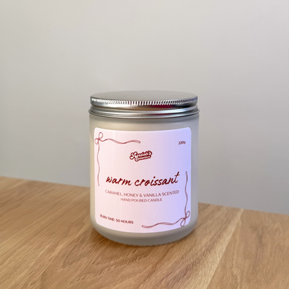 Warm Croissant Candle