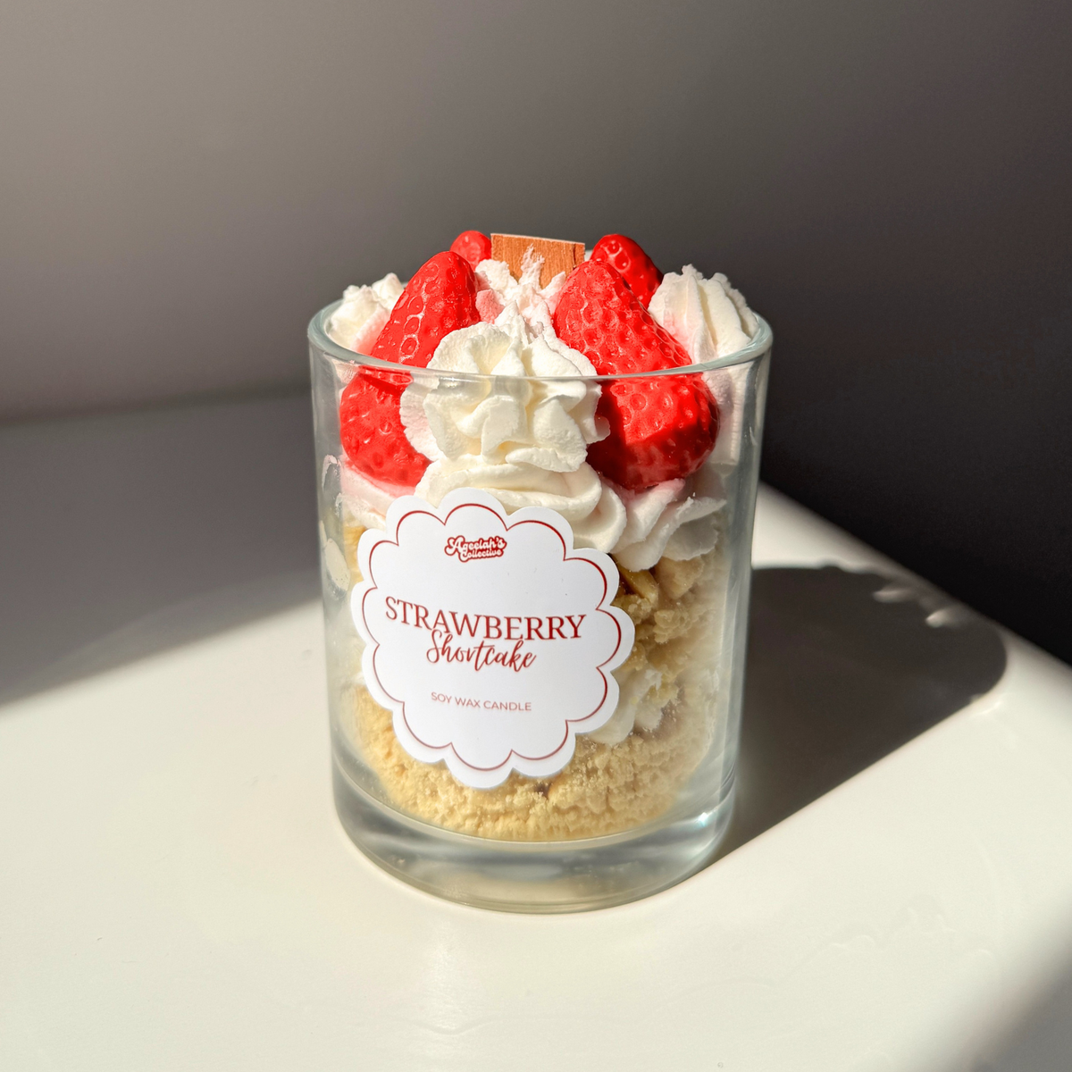 Strawberry Shortcake Candle