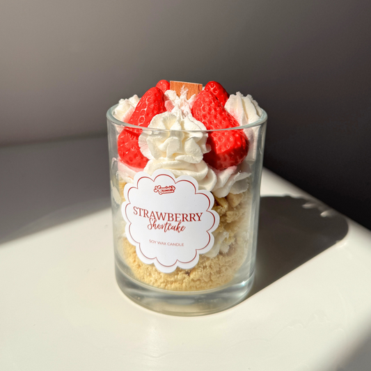 Strawberry Shortcake Candle