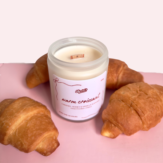 Warm Croissant Candle
