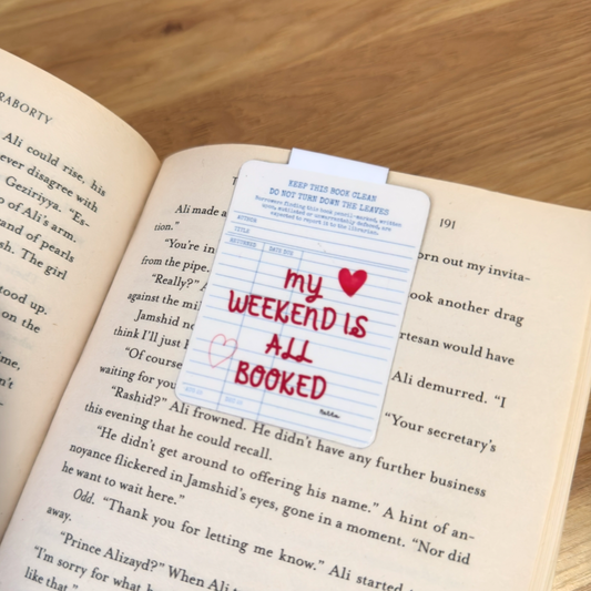 All Booked Magnetic Bookmark