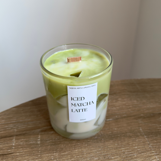 Iced Matcha Latte Candle