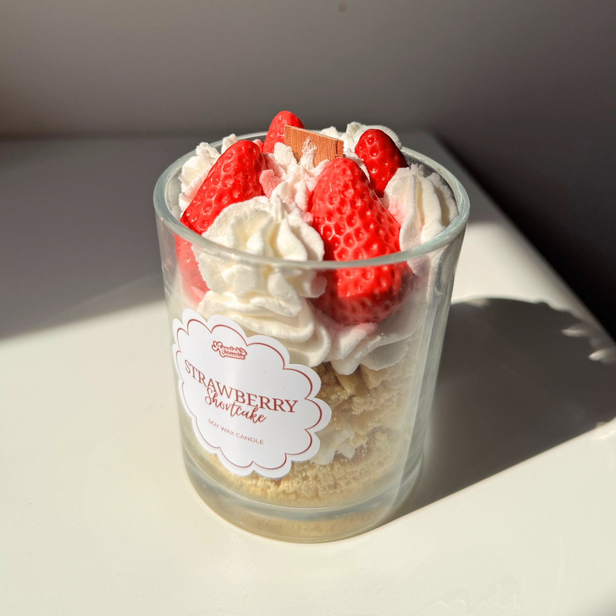 Strawberry Shortcake Candle