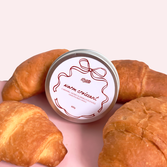Mini Warm Croissant Candle