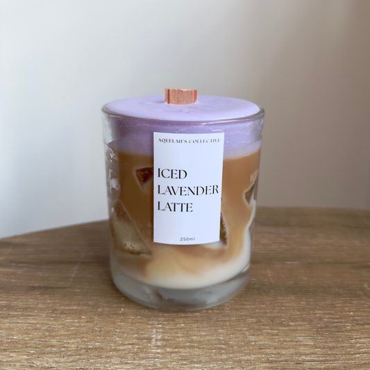 Iced Lavender Latte Candle
