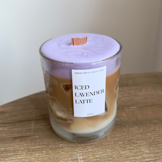 Iced Lavender Latte Candle