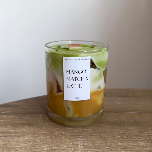 Mango Matcha Latte Candle